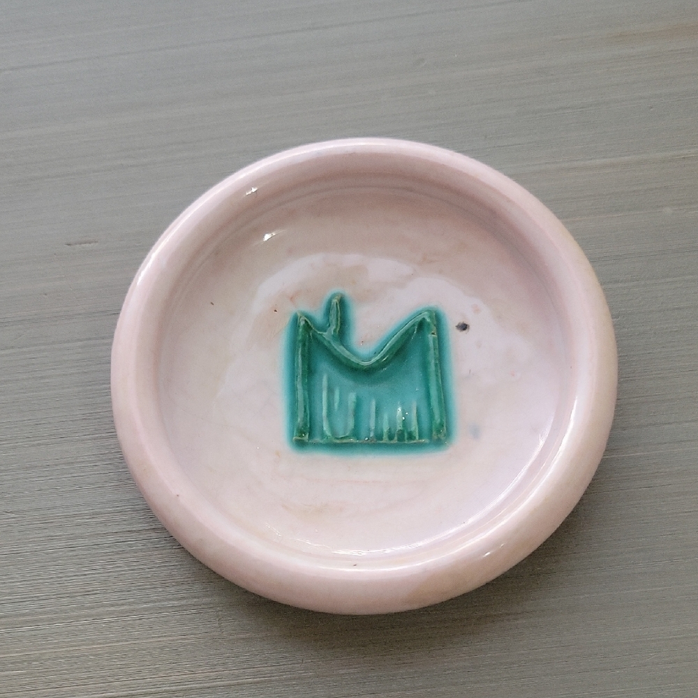 Vintage Hotel Metropole Bruxelles Pottery Butter Pat Dish